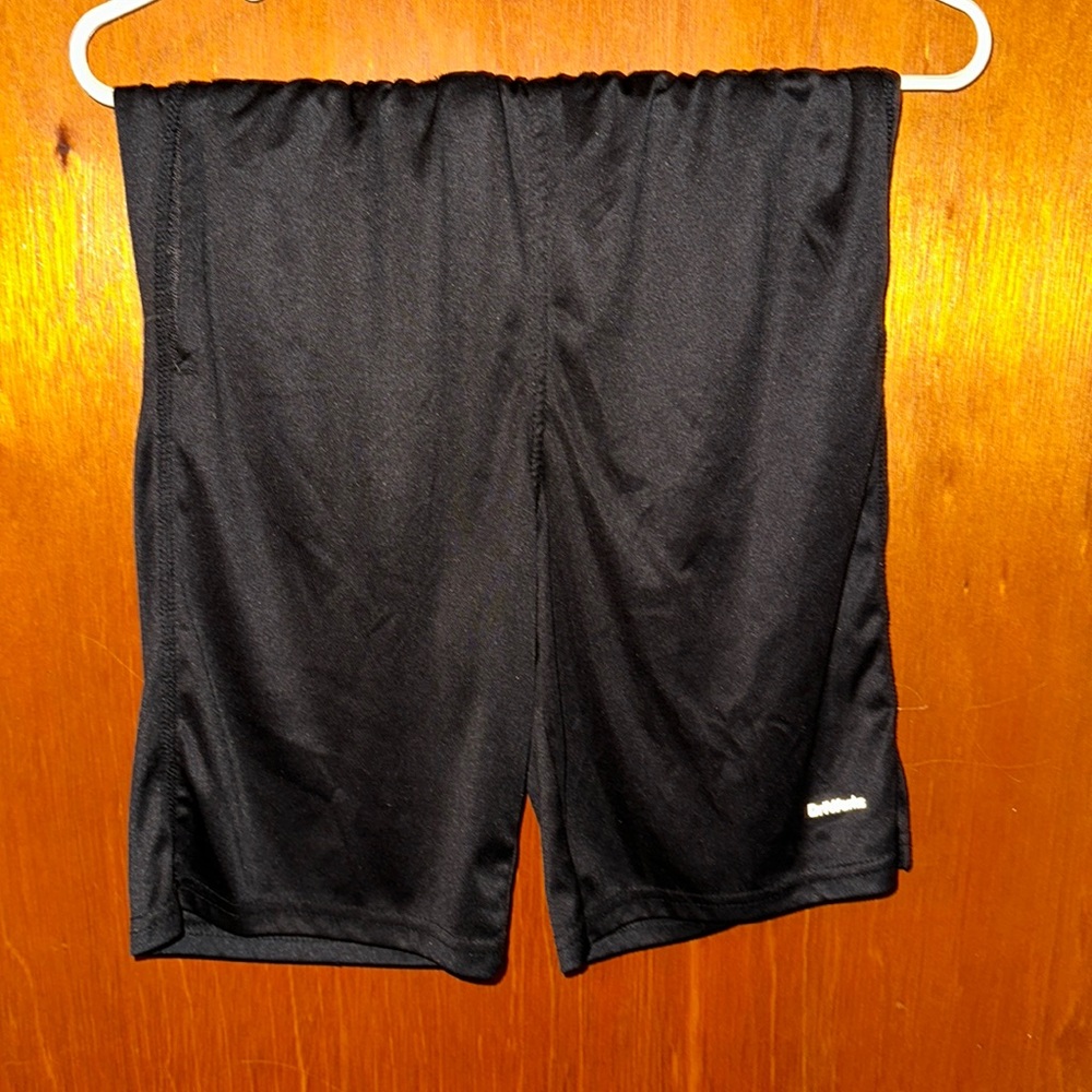 Shorts - Boys Black XL Polyester Drawstring Shorts with Pockets